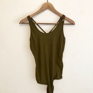 GUESS // Criss Cross Bodysuit